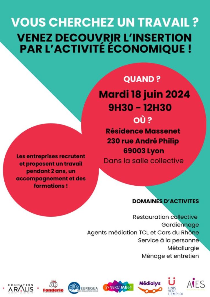 FORUM EMPLOI @Fondation ARALIS 18/06/2024