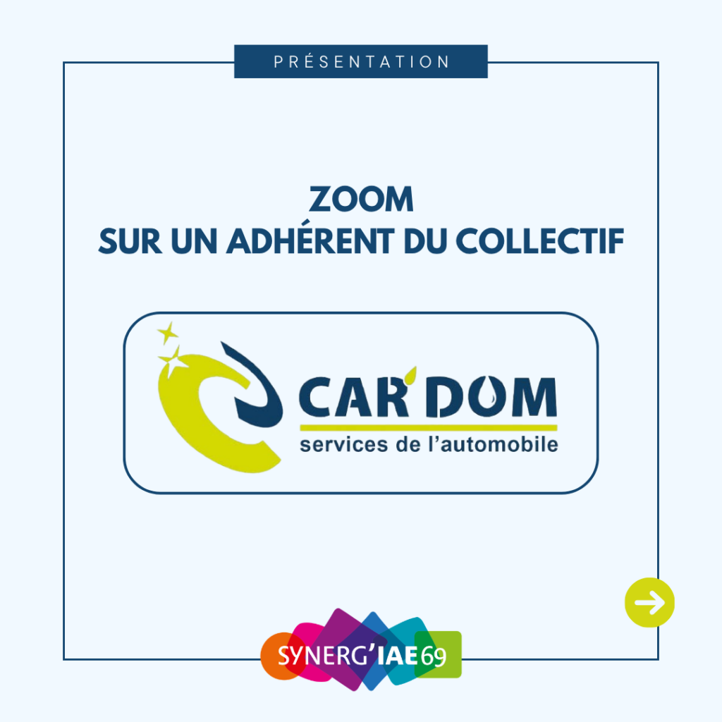 Zoom sur un adhérent du collectif